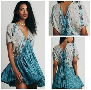 Free World Wild World Mini Dress. Medium.